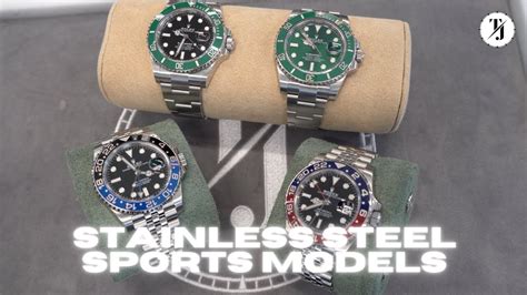 rolex stainless steel sport models|10k Rolex watches.